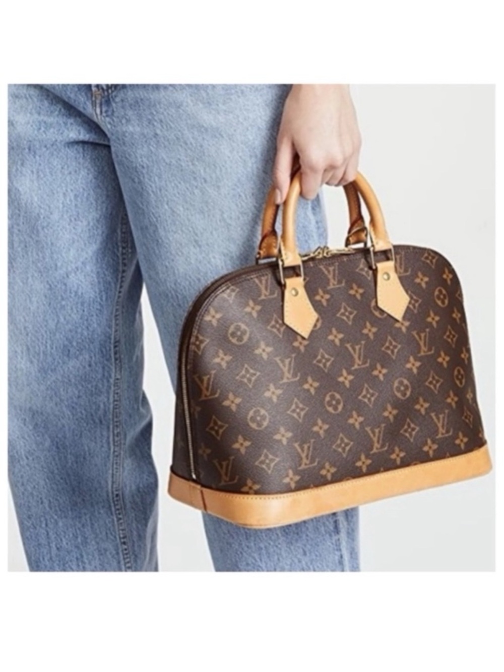🤍ELEGANT🤍LOUIS VUITTON ALMA PM HANDBAG - Picture 7 of 15